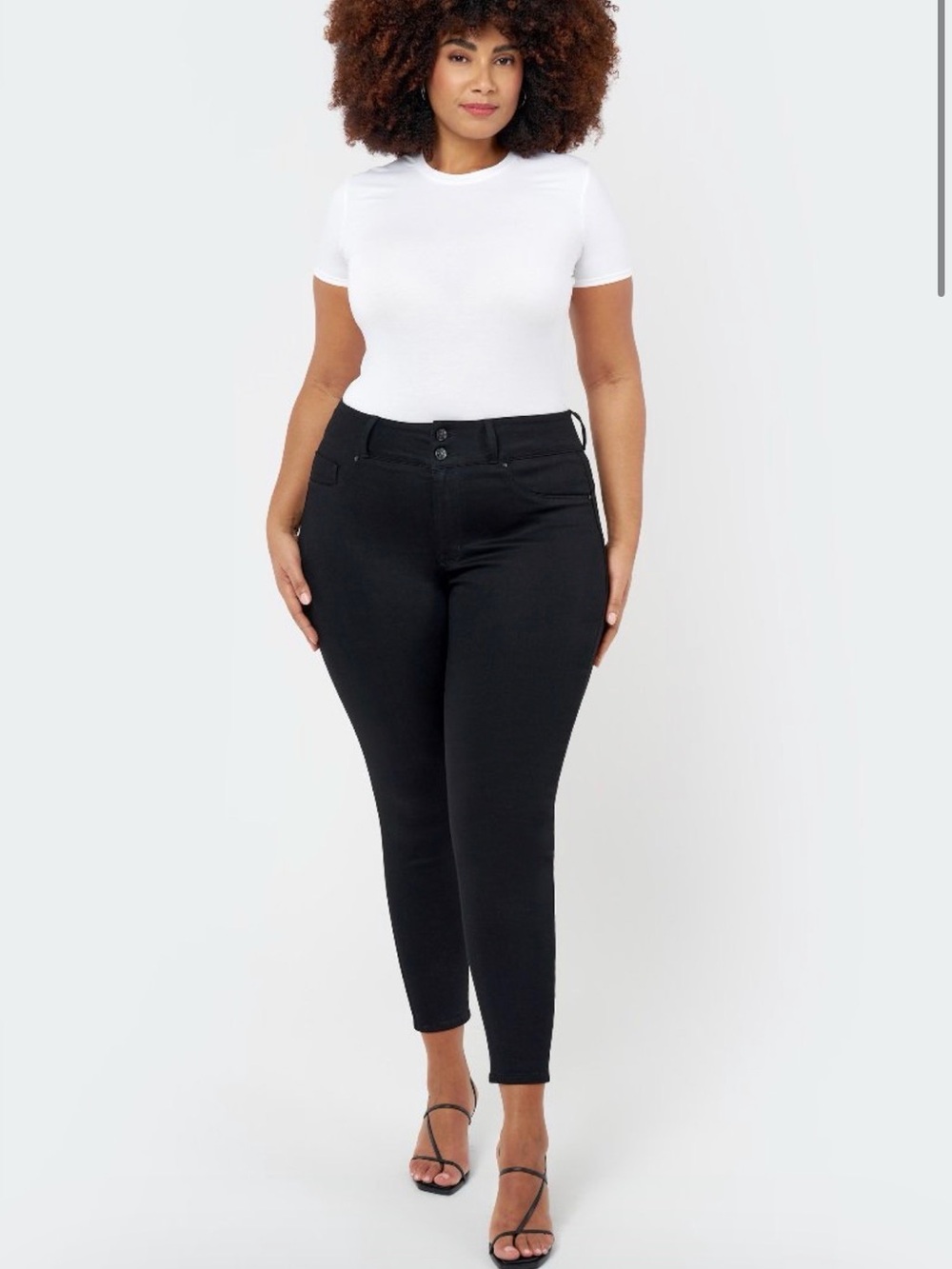 Seven7  Black High Rise Curvy Legging Size 20W NWT